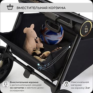 зимний кит: Коляска, Другой бренд, Б/у — 6