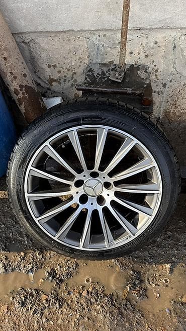 Колеса в сборе: Колеса в сборе R 18, Зима, Литые, отверстий - 5 — 1