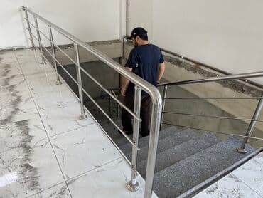 Сварка | Трубы, Перила Доставка, Гарантия, Бесплатная смета at lalafo.kg Сварка | Трубы, Перила Доставка, Гарантия, Бесплатная смета