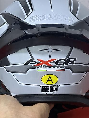 шлем: Мотошлем, Б/у — 1