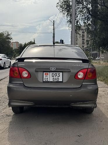 vin code: Toyota Corolla: 2003 г., 1.7 л, Автомат, Бензин, Седан — 9