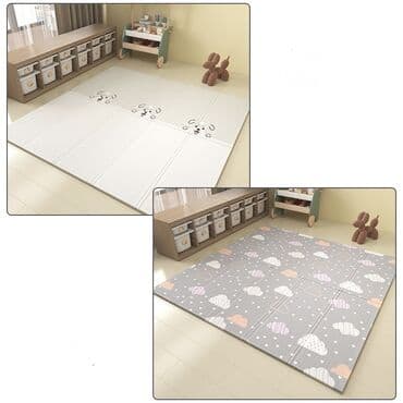 кровать манеж с пеленальным столиком: Детский коврик Новый, Противоударный, 200 * 180, Квадратный — 6