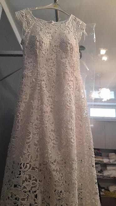 Детское платье, цвет - Айвори, Б/у