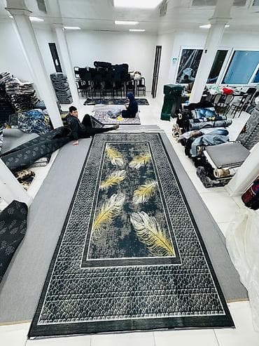 Детские ковры и коврики: Тошок Новый, Жер төшөк, цвет - Синий, Коричневый, Серый, Платная доставка — 6