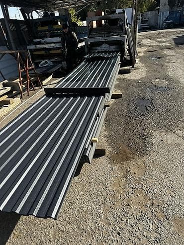 Профнастил: Профнастил гофрированный из оцинкованной стали - Тип — 2