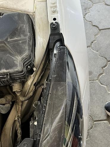 авто шпаклевка: Передняя левая фара Hyundai 2020 г., Б/у, Оригинал — 4