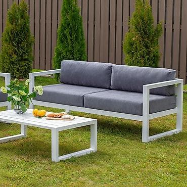 Комплект садовой мебели, Диван, Металл