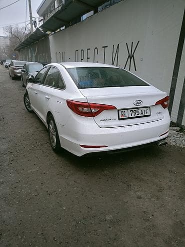 hyundai 55: Hyundai Sonata: 2015 г., 2 л, Автомат, Бензин, Седан — 3