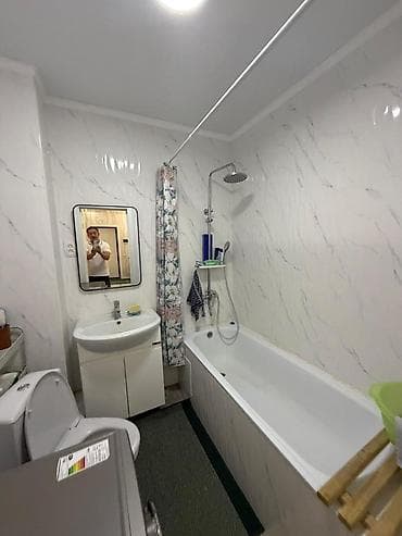 8: 2 комнаты, 63 м², Асанбай мкр Элитка, 8 этаж, Евроремонт — 10