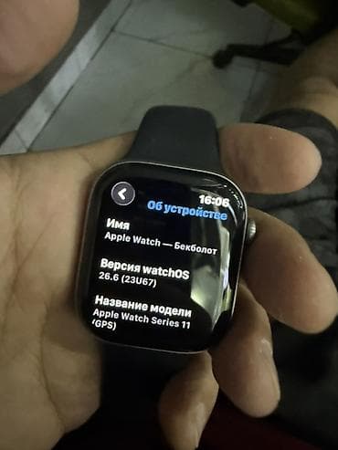 honor robot: Apple Watch Series 11 (GPS) Таза Озум еле колдонгомун Срочно сатыш — 2