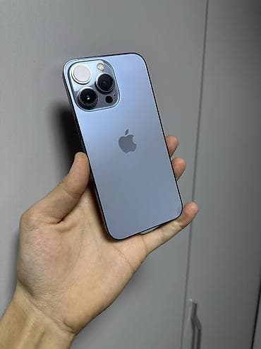 коробка iphone 13 pro max: IPhone 13 Pro, Б/у, 256 ГБ, Sierra Blue, Коробка, 91 % — 2