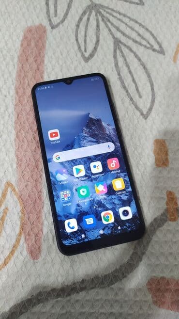 афон телефон: Redmi, Redmi 10A, Б/у, 64 ГБ, цвет - Черный, 2 SIM — 1