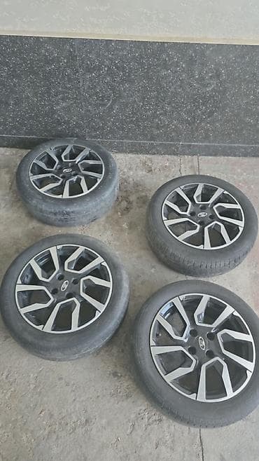 1kr fe: Колеса в сборе 195 / 55 / R 15, Всесезонная, Комплект, Легковые, Литые, отверстий - 4 — 1