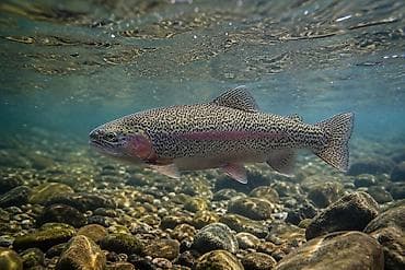 Радужная форель 🐠🍣 Свежая 500 сом за кг Живая от 490 до 550 сом за кг