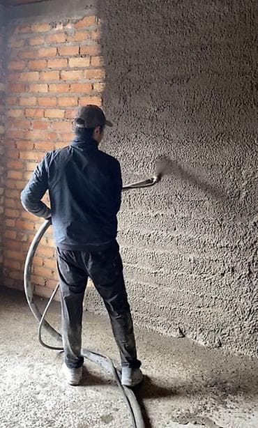 штукатурка аппарат: Механизированная штукатурка стен и потолков - Нанесение раствора — 5