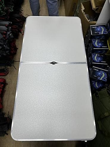 рачки: Складной туристический комплект: стол + 4 табурета - Стол раскладной — 2