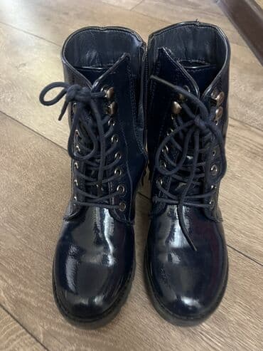 новые зимние сапоги: Ботинки для девочек осень Размер 33 Состояние как новое очень мало — 1