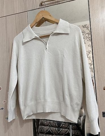 Кофта, С молнией на воротнике, S