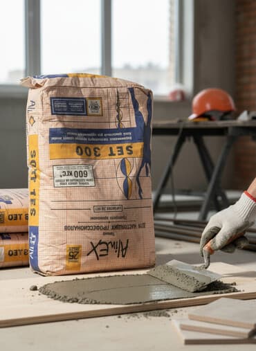 Металлочерепица: Клей цементный AlinEX SET 300 предназначен для укладки керамической — 1