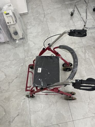 Кычкылтек концентратору: Ходунок- роллатор предназначен для людей с инвалидностью, для пожилых — 2