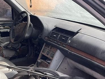 Mercedes-Benz S‑Class W140, седан, черный цвет. Мотор 3.2 Дизель — 4