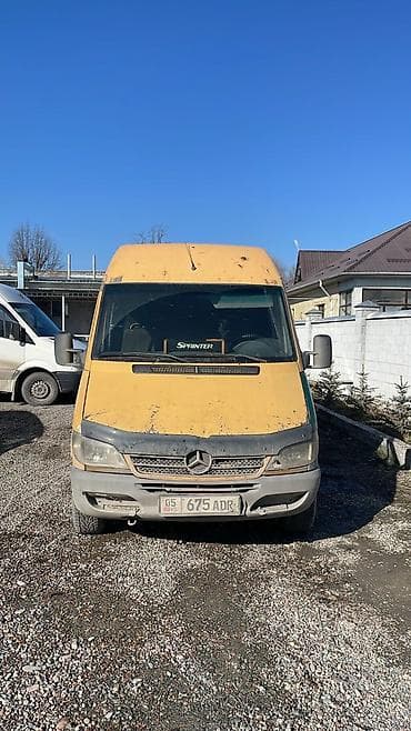 daf tandem: Mercedes-Benz Спринтер: 2002 г., 2.2 л, Механика, Дизель, Фургон — 2