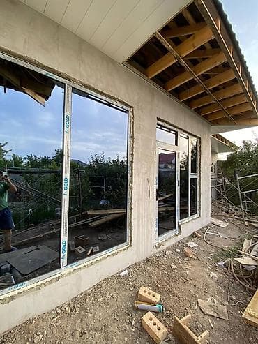 Услуги по строительству и ремонту: Алюминиевое окно на заказ, Тип окна: Витражные, Мансардные, Панорамные, Декоративные особенности: Декоративный переплет, Бесплатная установка, Без рассрочки — 4