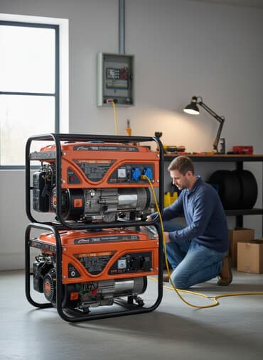 Газон: Бензиновый генератор LIFAN/XPower серия 7600/8000 Назначение: - — 1