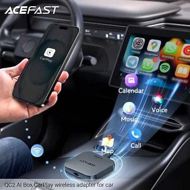 авто экран: 🚗 QC2 AI Box — зымсыз CarPlay / Android Auto адаптери (Android — 2