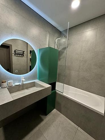 flat osh: 2 комнаты, 69 м², Ак-Кеме (старый аэропорт) Элитка, 5 этаж, Евроремонт — 6