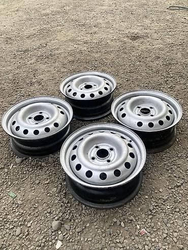 титан диска размер 14: Железные Диски R 14 Комплект, отверстий - 4, Б/у — 4