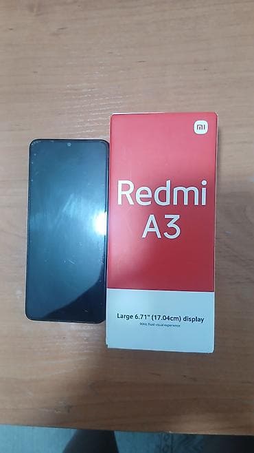 телефоны xiaomi redmi нот 7: Redmi, Redmi A3, Б/у, 64 ГБ, цвет - Черный, 2 SIM — 1