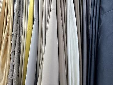 Портьерные ткани в нейтральной гамме - Ассортимент: однотонные