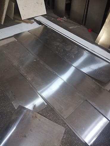 Продам остатки толщина 0.9 мм Нержавеющие листы из стали (плоский at lalafo.kg Продам остатки толщина 0.9 мм Нержавеющие листы из стали (плоский