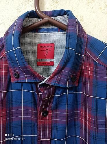мужской рубашки: Мужская рубашка, S, M, H&M, Б/у — 2