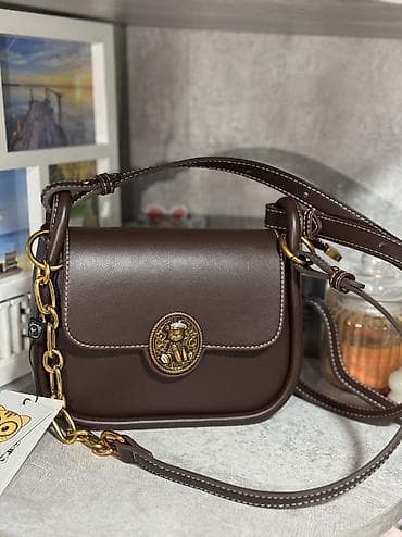 Классическая сумка, Китай, Материал: Экокожа, Винтажный стиль, Водонепроницаемость, Съёмный ремень, Женские, Новый