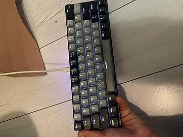 usb wifi: Клавиатура, Zifriend, Механическая, Проводное подключение, Размер: 60% — 3