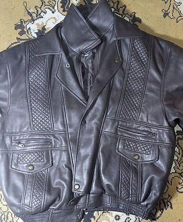 Мужская куртка, 3XL, Б/у, цвет - Коричневый, Самовывоз at lalafo.kg Мужская куртка, 3XL, Б/у, цвет - Коричневый, Самовывоз