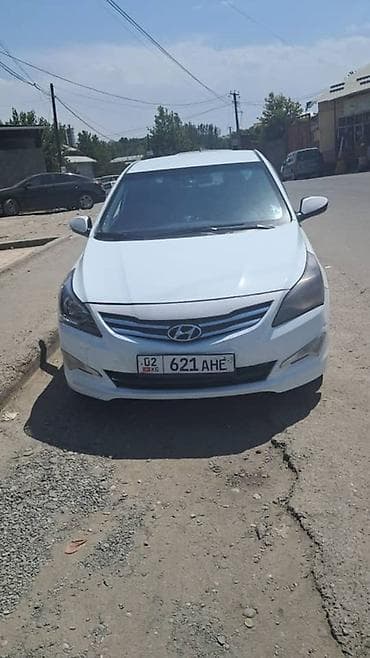 Hyundai Solaris: 2016 г., 1.4 л, Автомат, Бензин, Седан at lalafo.kg Hyundai Solaris: 2016 г., 1.4 л, Автомат, Бензин, Седан