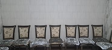 сонун мебель: Конок бөлмөсү үчүн үстөл жана отургуч, Колдонулган, Өзү алып кетүү, түсү - Күрөң — 6