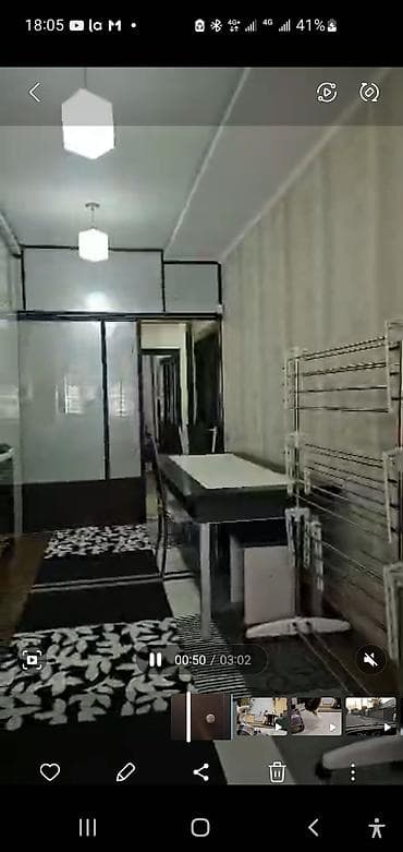 flat in osh: 2 комнаты, Собственник, Без подселения, С мебелью частично — 8