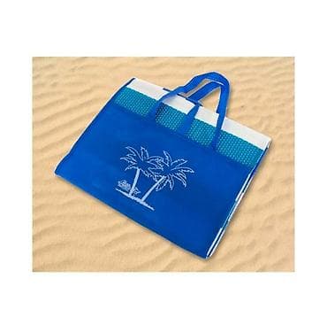 пляжное покрывало: Пляжный коврик 150×170 см - Складной коврик с ручками-трансформер — 2