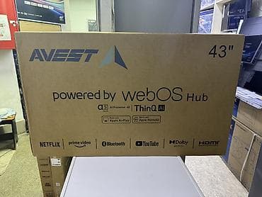 smart box: 🔥🔥💥СРОЧНАЯ АКЦИЯ💥🔥🔥 телевизор AVEST 43FHD77 webos magic пульт smart — 1