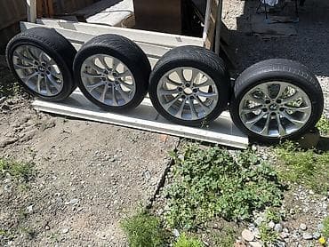 Колеса в сборе 245 / 45 / R 17, Лето, Б/у, Комплект, Легковые, Литые, отверстий - 5