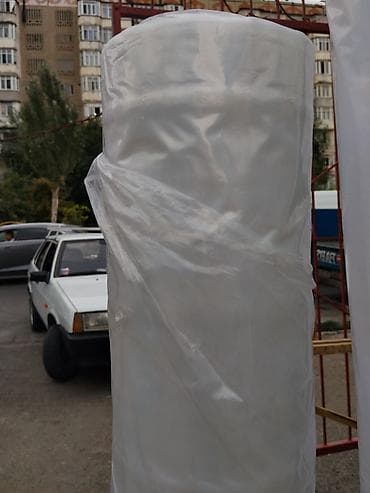 Чатырдын үстүн жабууга арналган материалдар: Пленка полиэтиленовая в рулонах - Типы: прозрачная и черная - — 8