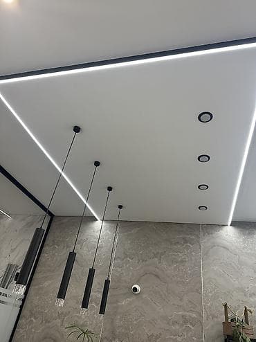 full construction: Натяжной потолок Глянцевое, Матовое, 3D потолки Гарантия, Бесплатная консультация, Бесплатный замер — 6