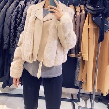 tech fleese: Дубленка, Италия, Короткая модель, L — 5