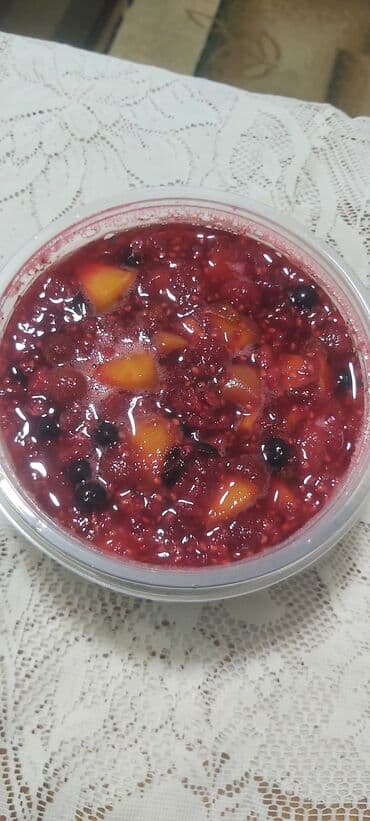 алма салгыч: Тоңдурулган мөмө-жемиштер, жер-жемиштер, Малина, Шок тоңдуруу, Чекене — 10