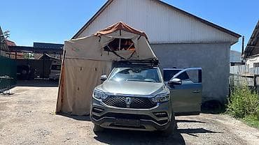 Спорт и отдых: Палатка на крышу автомобиля с выносной комнатой/тамбуром - Формат — 1