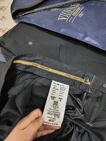 Костюмдар: Мужской классический костюм Vico Venzi (Slim Fit) Костюм новый — 4